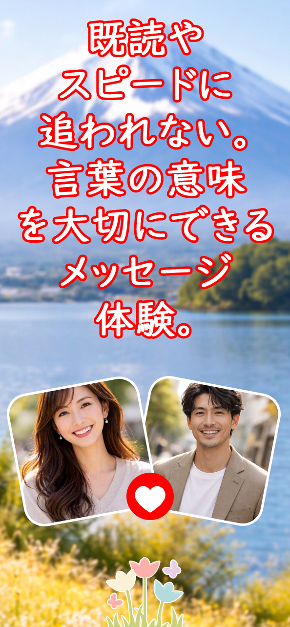 Apple store screenshot for japanese dating app